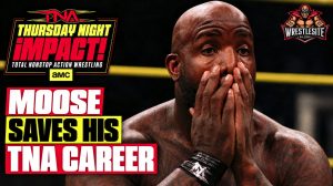 Moose Saves TNA Career With Spear