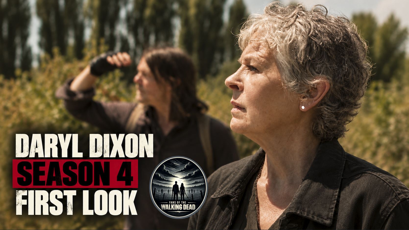 Norman Reedus and Melissa McBride return as Daryl and Carol in the first look at Daryl Dixon Season 4