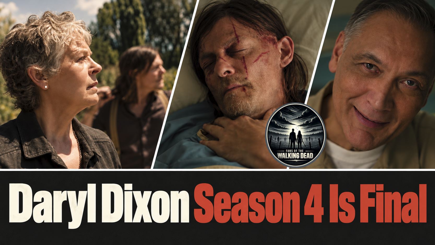 Daryl and Carol cross Spain during The Walking Dead’s final season, starring Norman Reedus and Melissa McBride