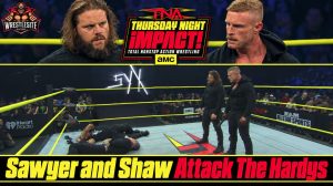 Former Wyatt Sicks Members Reveal TNA Mystery Attacks 19 Joseph Sawyer and Samuel Shaw reveal themselves after attacking The Hardys on TNA iMPACT