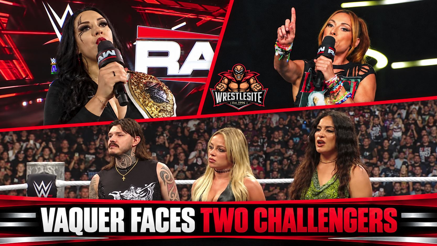 Liv Morgan and Becky Lynch confront Stephanie Vaquer over Women’s World Championship opportunity on RAW