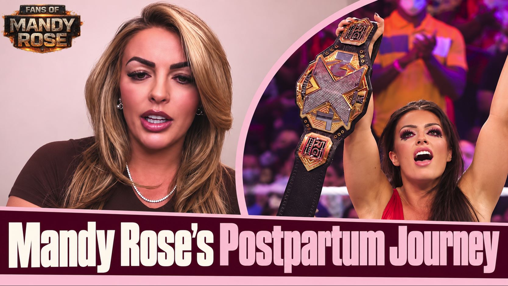 Mandy Rose Opens Up About Postpartum Body Changes 5 Mandy Rose discusses fitness progress after pregnancy while representing WWE and embracing her changing body