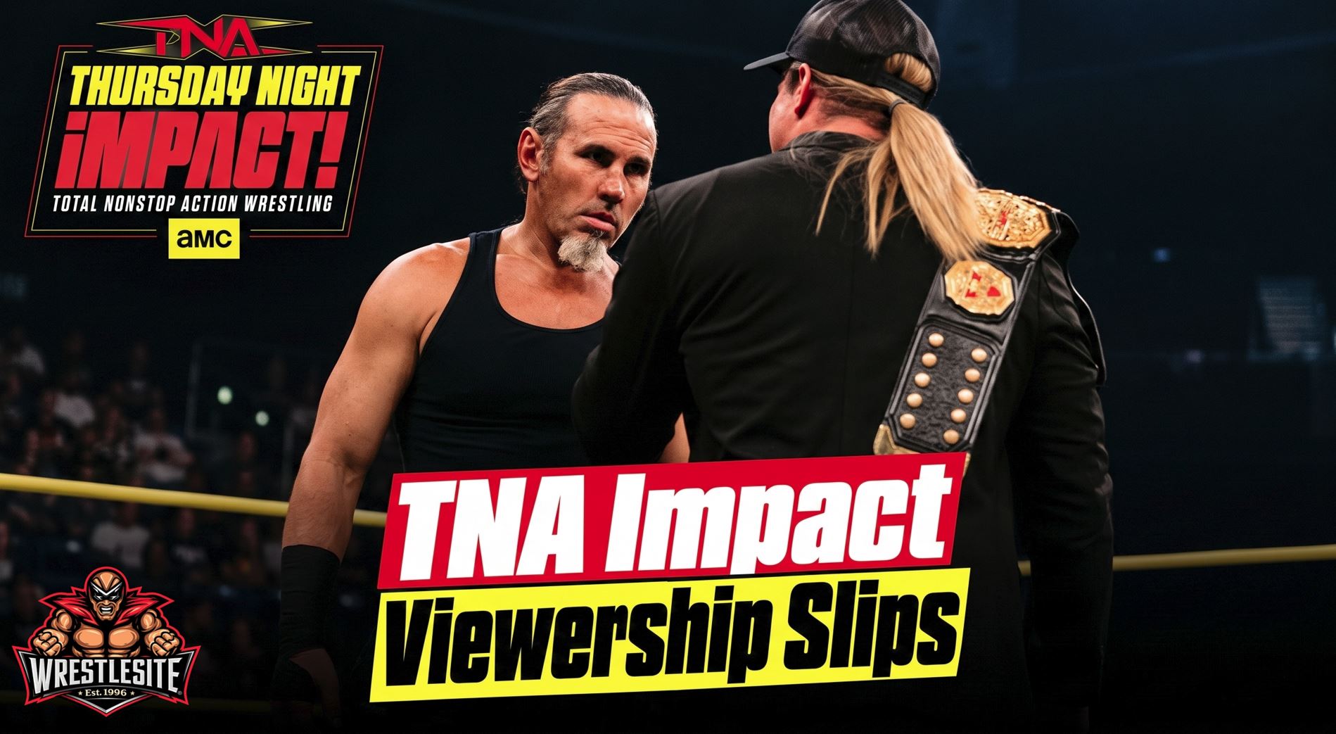 TNA Impact wrestlers appear inside the ring during the September 3 episode on AMC