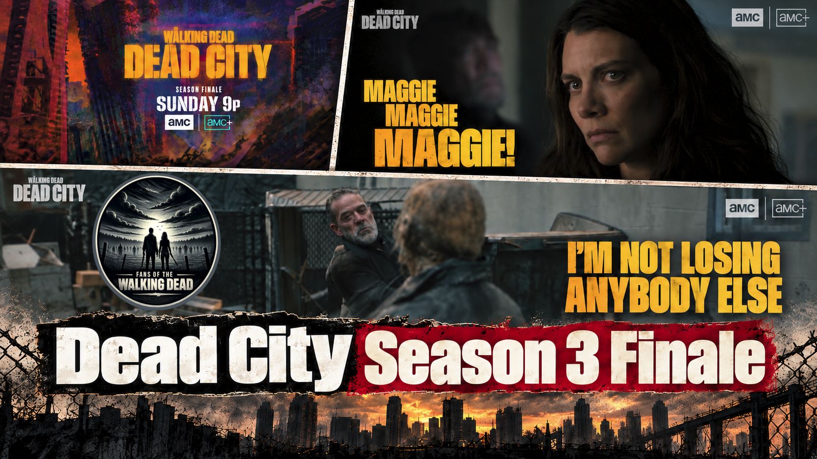Dead City Season 3 Finale Trailer Released 5 Maggie, Negan, and Hershel face new danger in the trailer for The Walking Dead: Dead City Season 3 finale
