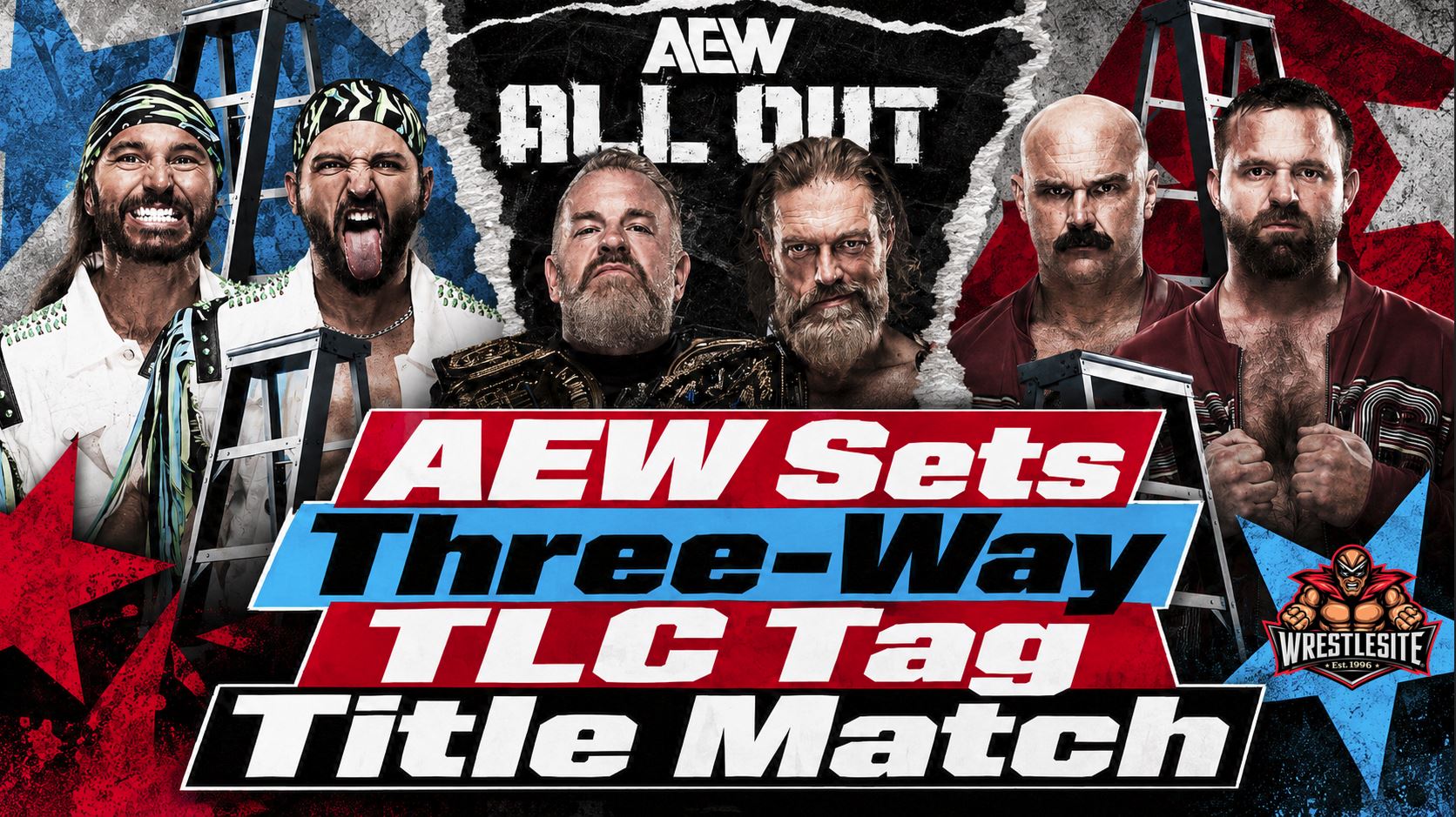 Copeland and Christian Set for Three-Way TLC 5 Copeland and Christian defend AEW tag titles against FTR and Young Bucks in TLC match