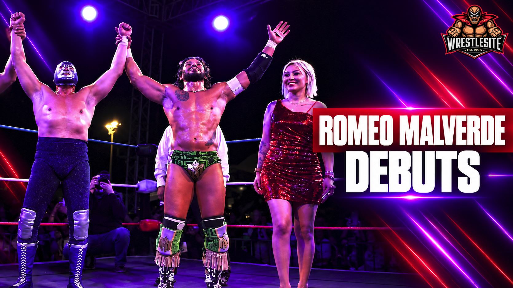 Santos Escobar Returns as Romeo Malverde 5 Santos Escobar returns as Romeo Malverde alongside Blue Demon Jr after recovering from surgeries and WWE release