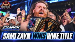Sami Zayn Defeats CM Punk to Win WWE Championship