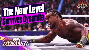 The New Level battles The Demand for the AEW World Trios Championship on AEW Dynamite
