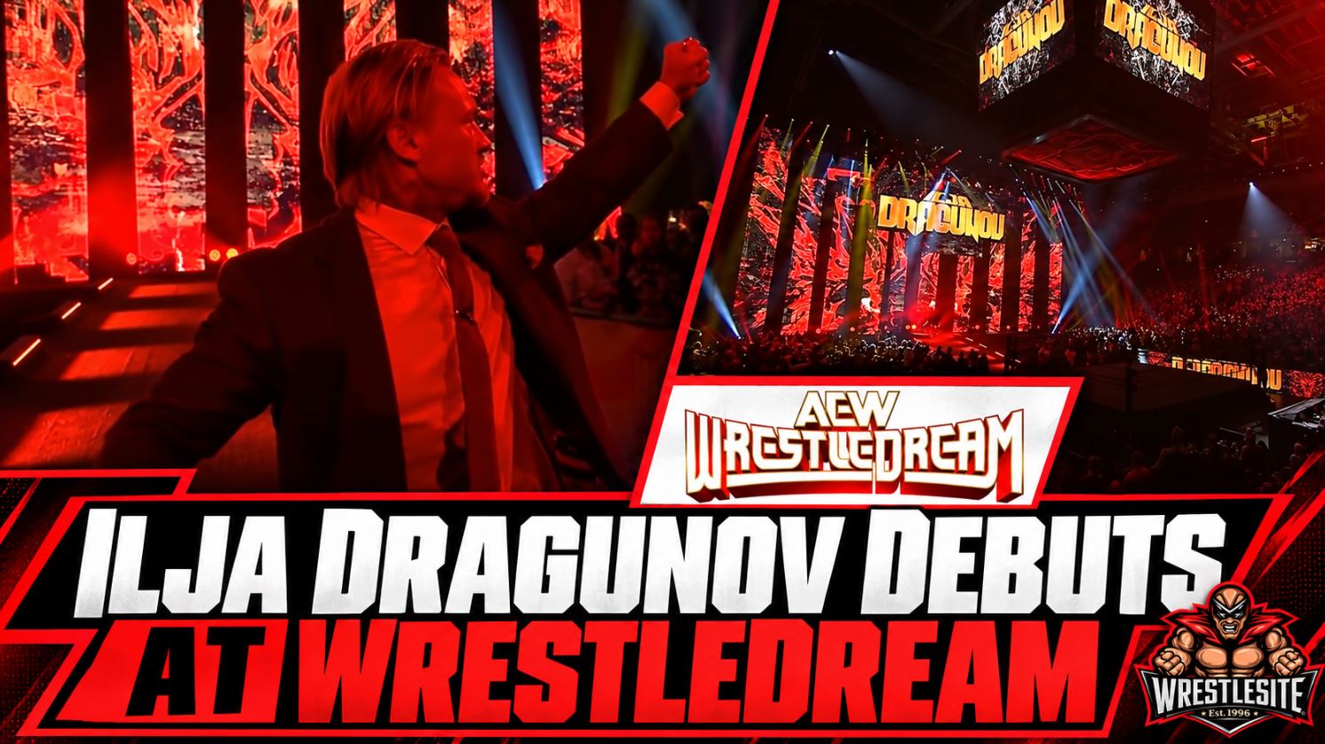 Ilja Dragunov Makes AEW Debut at WrestleDream 5 Ilja Dragunov Debuts at WrestleDream
