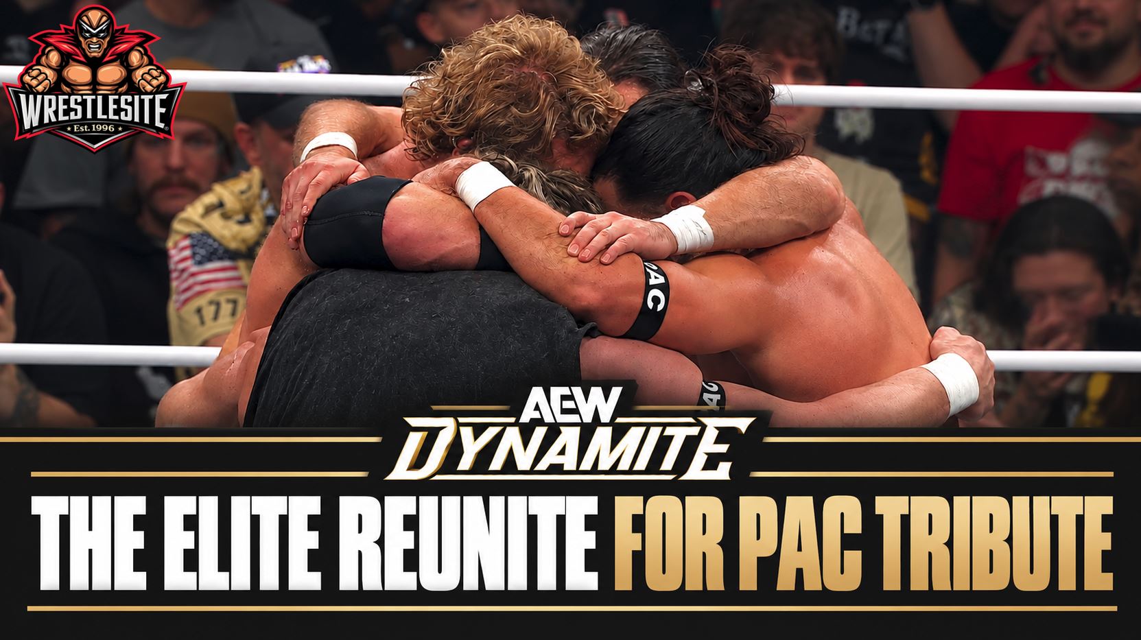The Elite Reunite During AEW Tribute to PAC 5 The Elite reunite during AEW Dynamite tribute match honoring PAC against Don Callis Family wrestlers