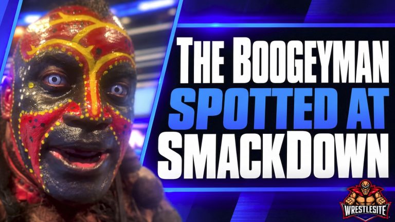 The Boogeyman Spotted at WWE SmackDown in Sacramento