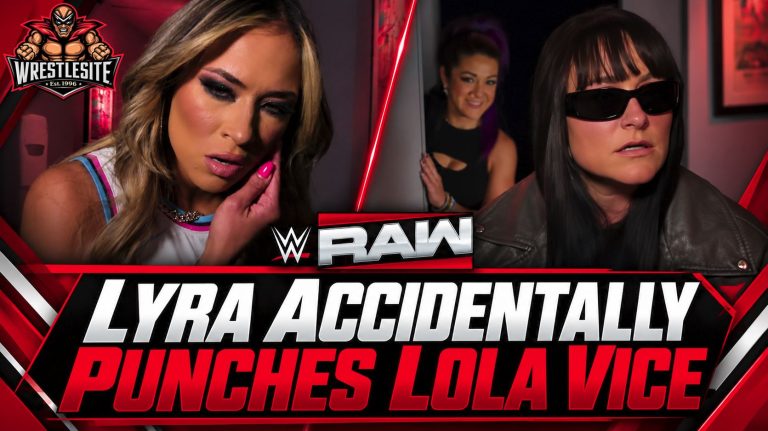 Lyra Valkyria Accidentally Punches Lola Vice on Raw