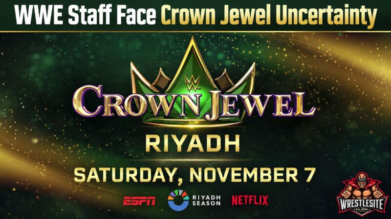 WWE Staff Face Crown Jewel Uncertainty