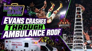 Je’Von Evans Crashes Through Ambulance at Money in the Bank