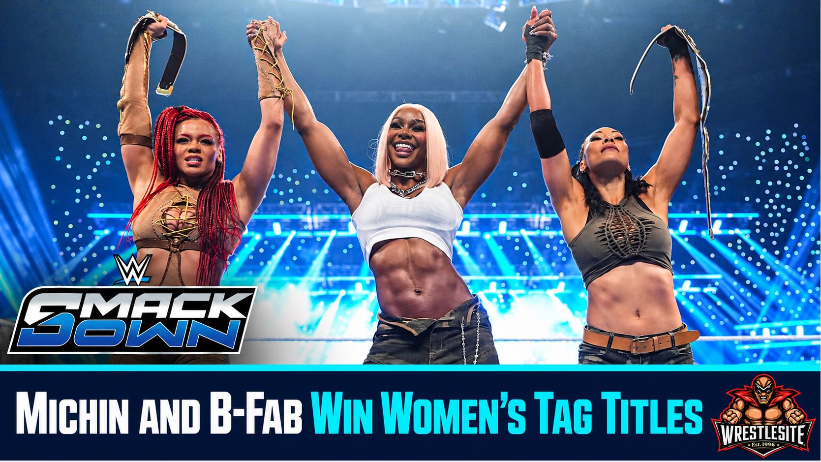 Michin and B-Fab Win Women’s Tag Titles