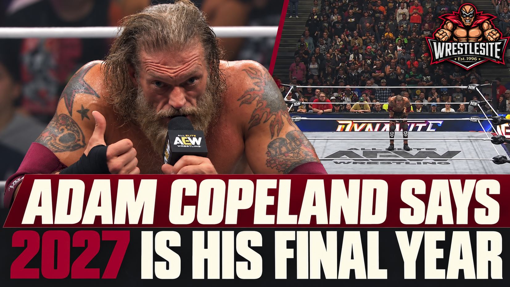 Adam Copeland Says 2027 Will Be His Final Year in Wrestling 5 Adam Copeland Says 2027 Is His Final Year