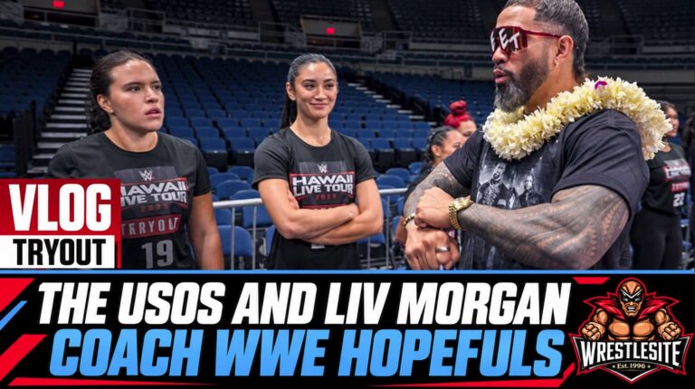 The Usos and Liv Morgan Coach WWE Hopefuls in Hawaii