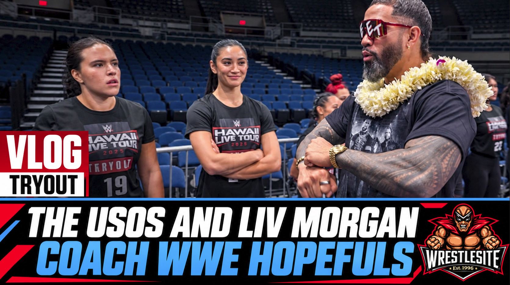 The Usos and Liv Morgan Coach WWE Hopefuls