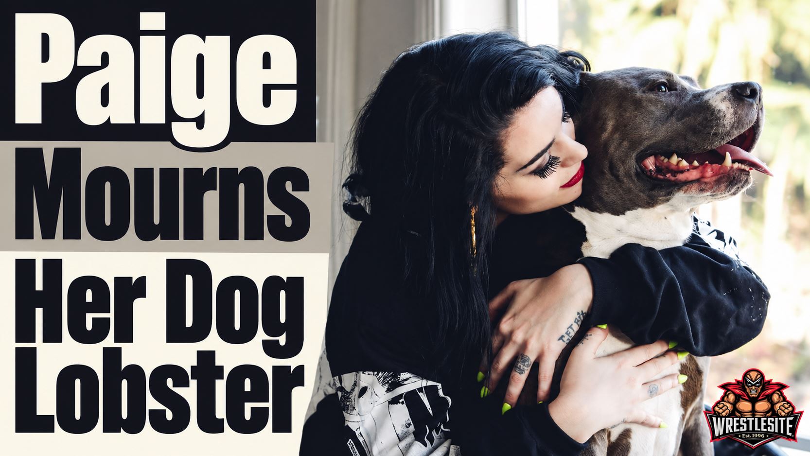 Paige Mourns Her Dog Lobster