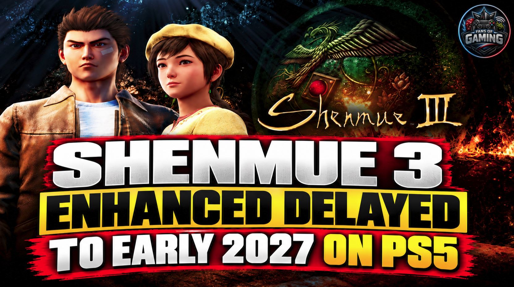 Shenmue 3 Enhanced Delayed to Early 2027 on PS5 5 Shenmue 3 Delayed to 2027