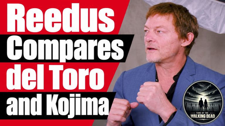 Norman Reedus Compares Guillermo del Toro and Hideo Kojima
