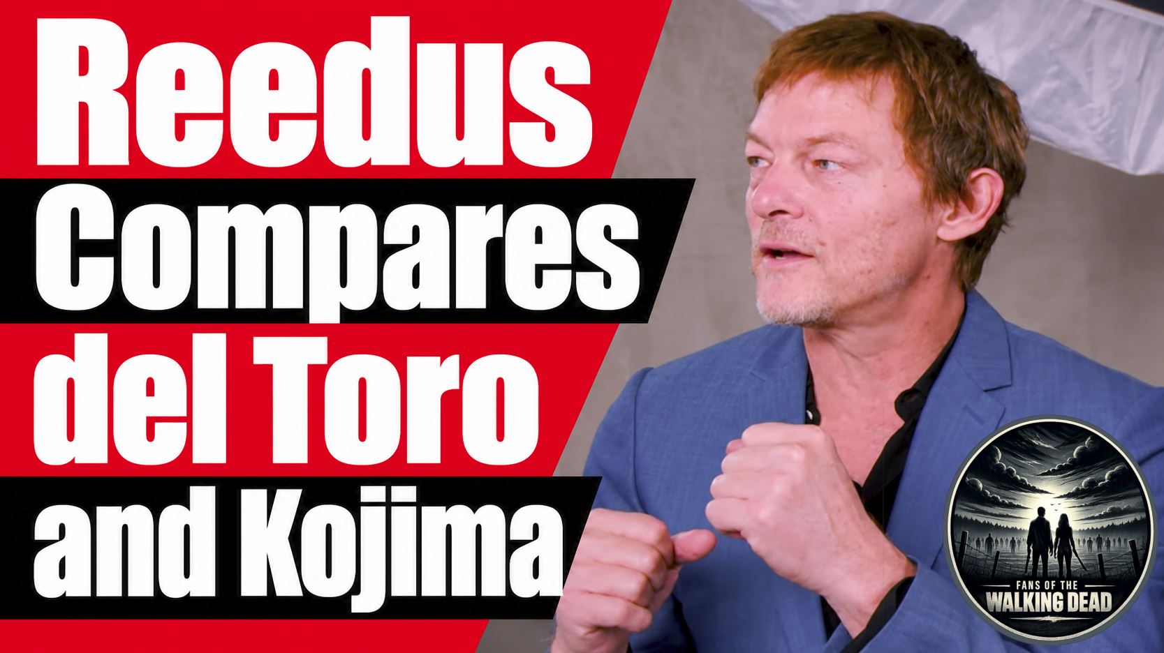 Norman Reedus Compares Guillermo del Toro and Hideo Kojima 5 Reedus Compares del Toro and Kojima