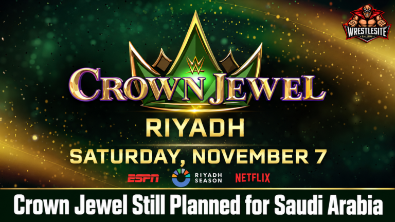 WWE Crown Jewel Remains Planned for Saudi Arabia