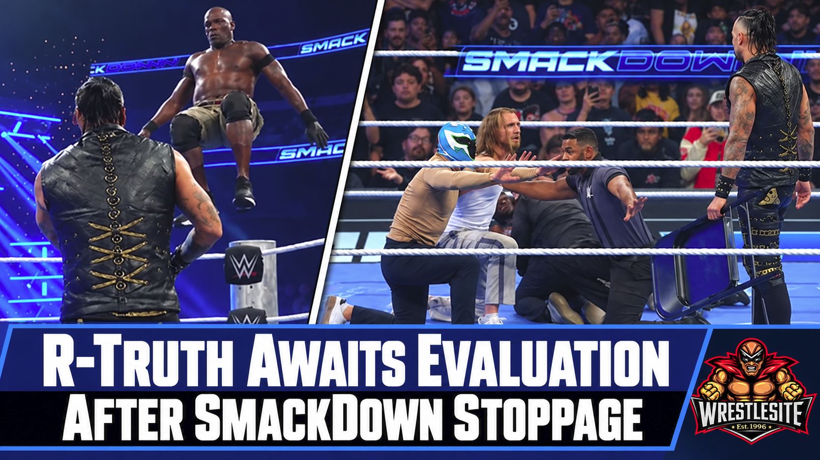 R-Truth Awaits Evaluation After SmackDown Stoppage