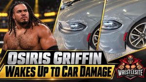 WWE NXT’s Osiris Griffin Reveals Car Damage