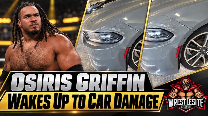 WWE NXT’s Osiris Griffin Reveals Car Damage
