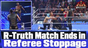R-Truth Match With Damian Priest Ends in Referee Stoppage