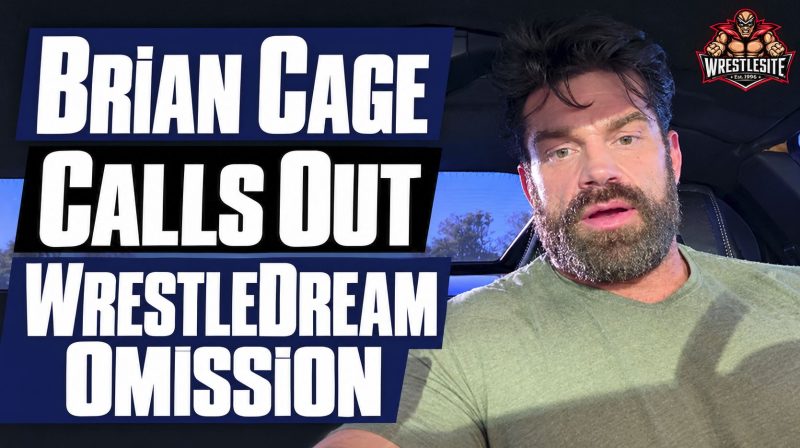 Brian Cage Questions WrestleDream Omission