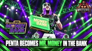 Penta Wins Money in the Bank Briefcase