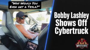 Bobby Lashley Shows Off New Cybertruck