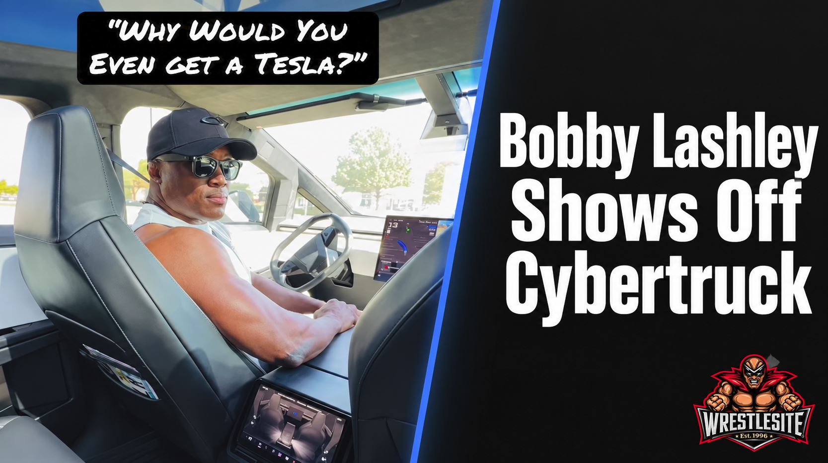 Bobby Lashley Shows Off New Cybertruck 5 Bobby Lashley Shows Off New Cybertruck
