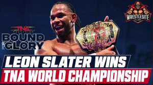 Leon Slater Wins TNA World Title at Bound For Glory
