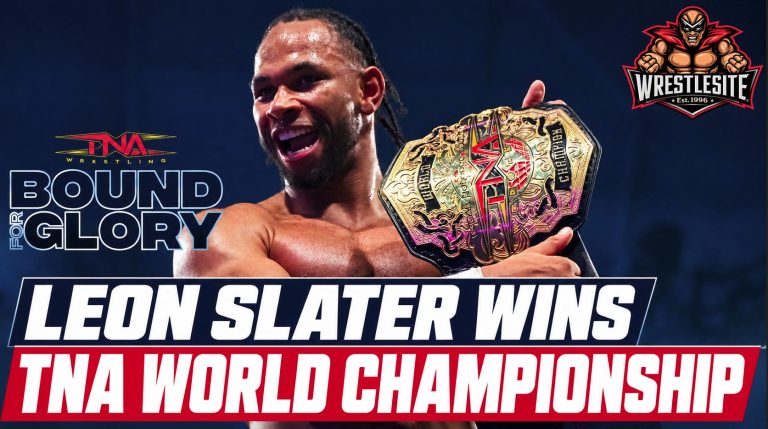 Leon Slater Wins TNA World Title at Bound For Glory