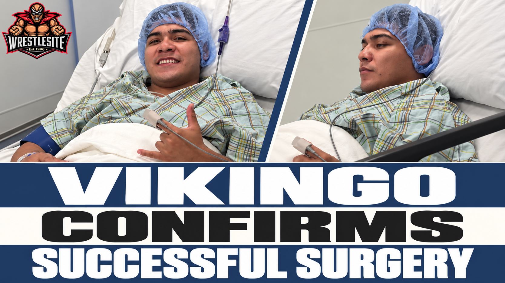 El Hijo del Vikingo Confirms Successful Knee Surgery 5 AAA star El Hijo del Vikingo shares hospital photos after confirming his successful knee surgery