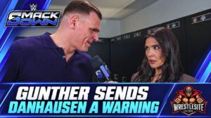 Gunther Sends Danhausen a Warning Ahead of SmackDown
