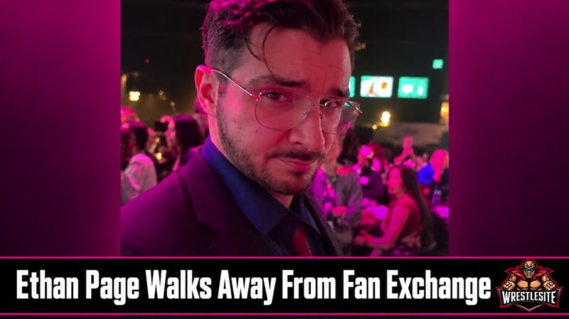 Ethan Page Walks Away From Fan Exchange