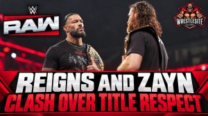 Roman Reigns and Sami Zayn Clash Over WWE Titles