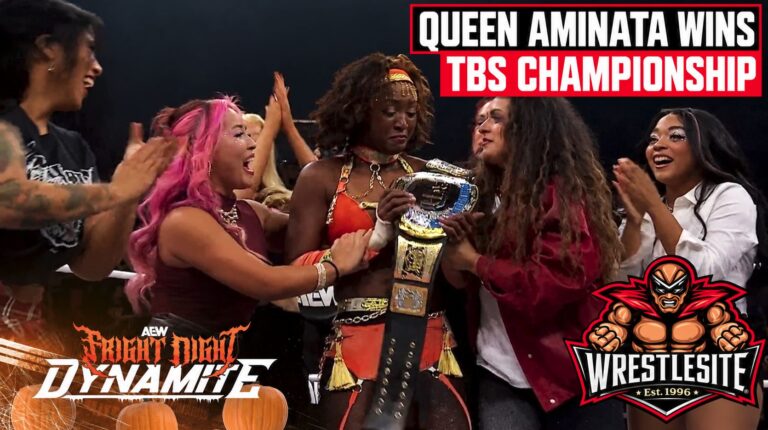 Queen Aminata Wins AEW TBS Championship