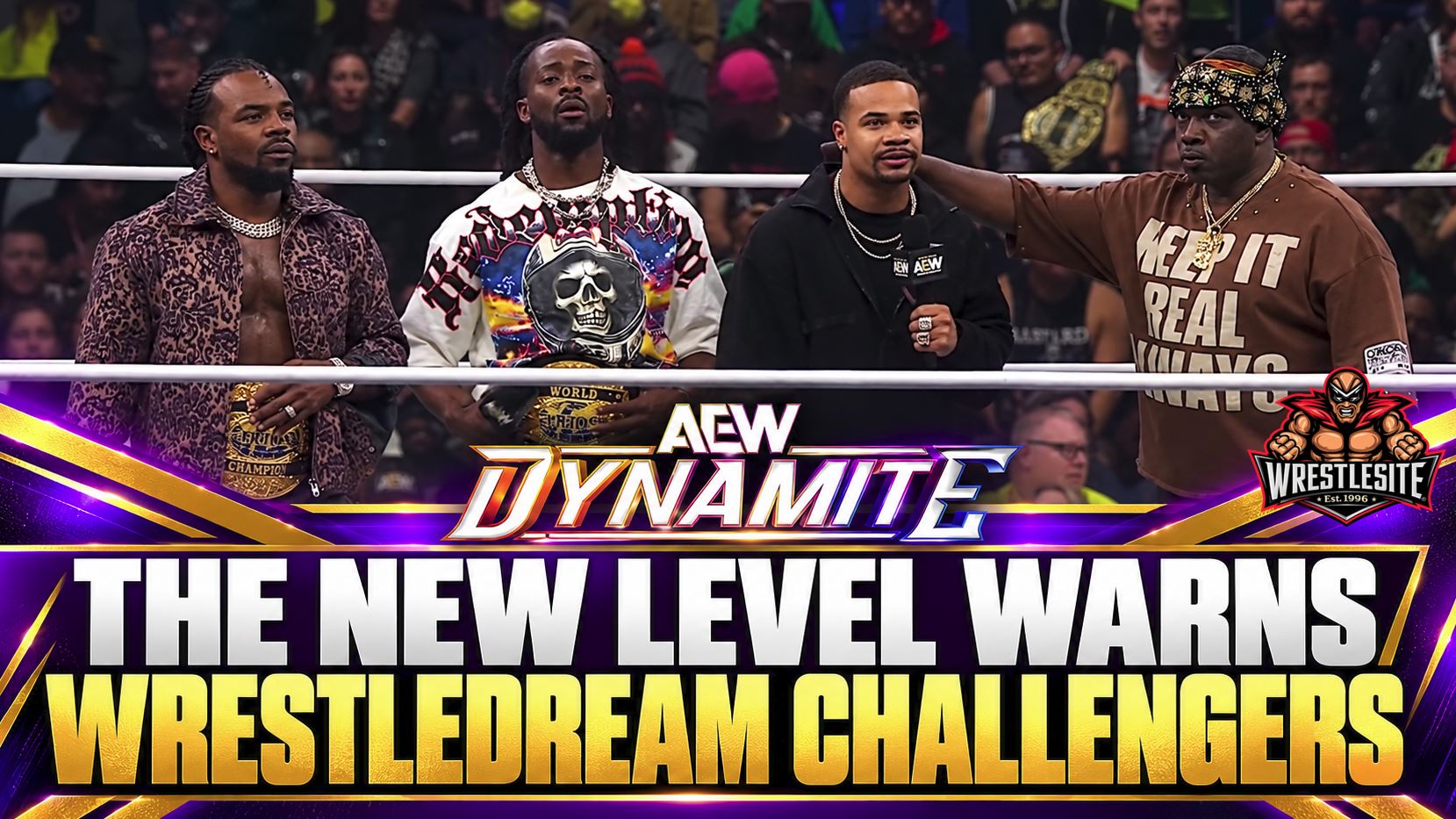 The New Level Sends WrestleDream Warning 5 The New Level Warns WrestleDream Challengers