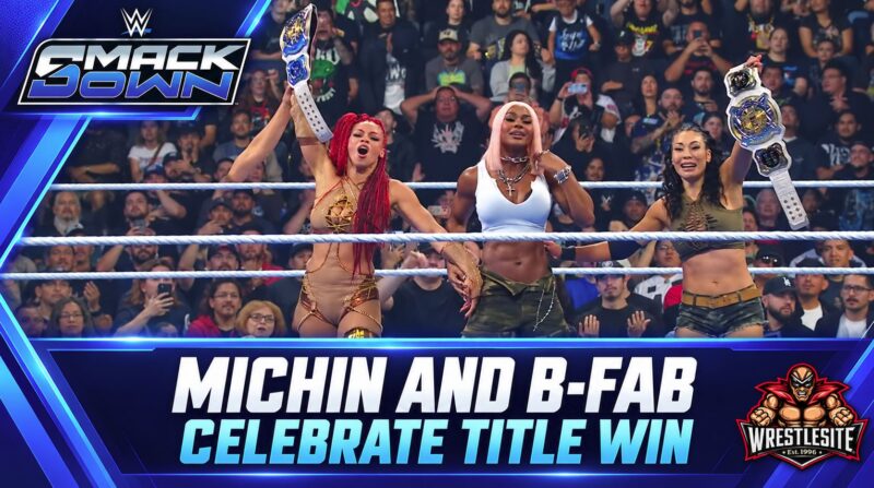 Michin and B-Fab Reflect on First WWE Championship Win
