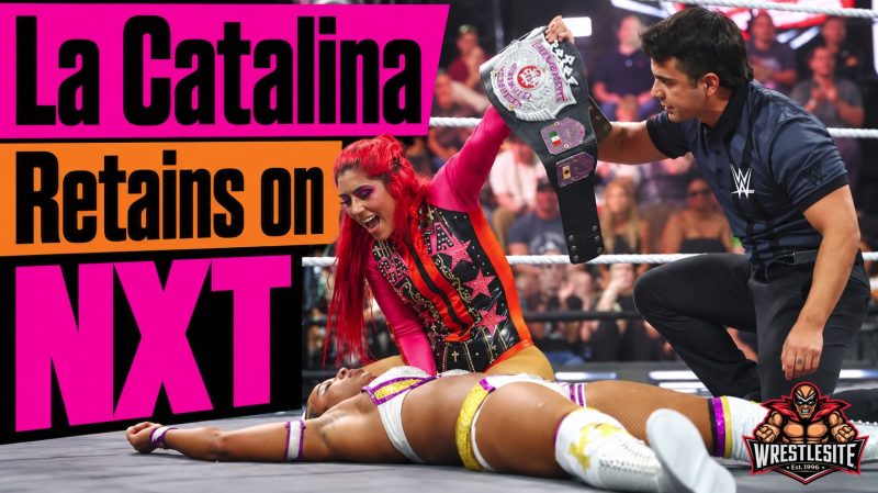 La Catalina Retains AAA Title Against Kali Armstrong on NXT