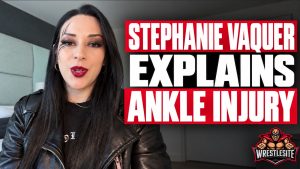 Stephanie Vaquer Explains Money in the Bank Ankle Injury