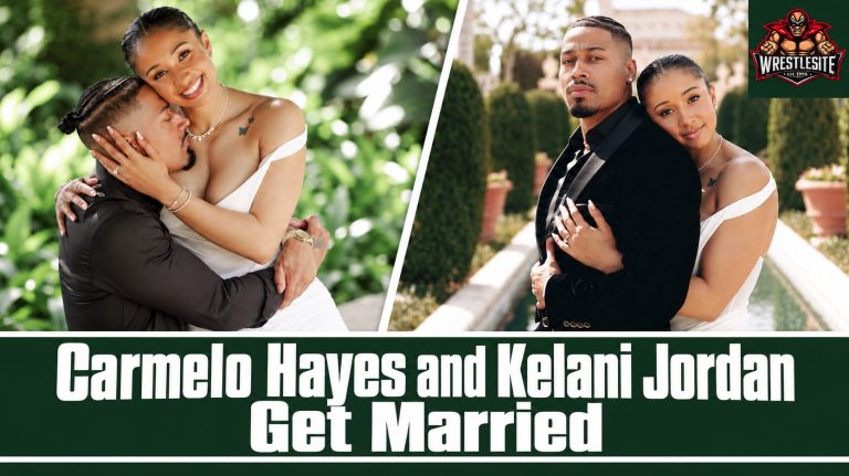 Carmelo Hayes and Kelani Jordan Get Married in Miami