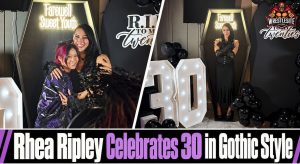 Rhea Ripley Celebrates 30th Birthday With Coffin Theme