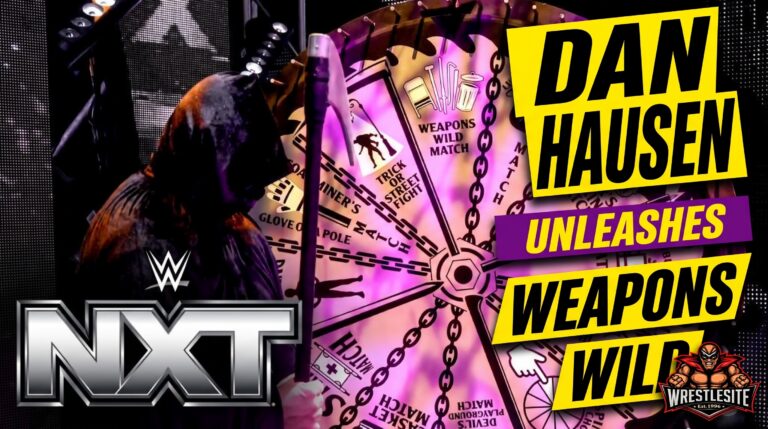 Danhausen Announces Weapons Wild Match at NXT Halloween Havoc
