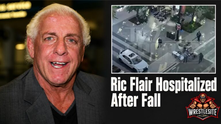 Ric Flair Hospitalized After Fall in Tampa